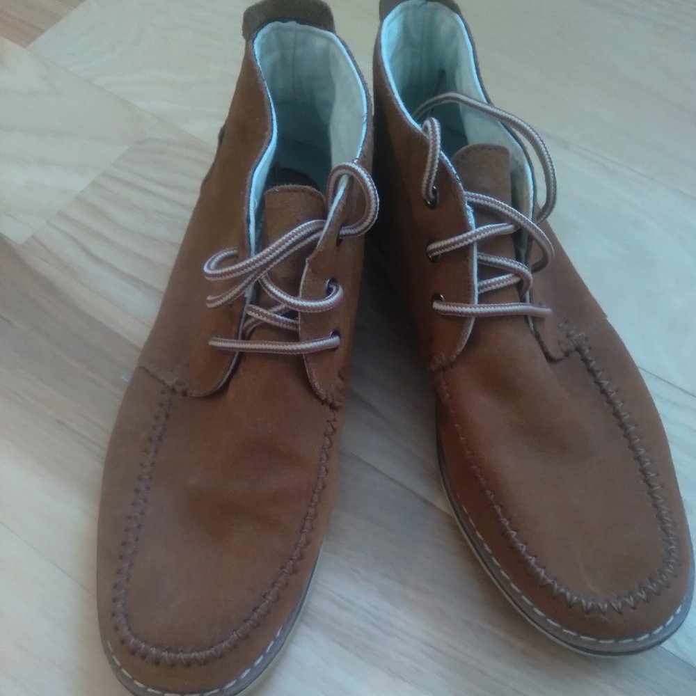 Tom's Leather Chukka Boots Mens 10.5